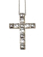 Halskette Chimento Dame Croci in Gold Diamante 0.38 Ct CROCE 1G04100B1B450 - CROCE 1G04100B1B450